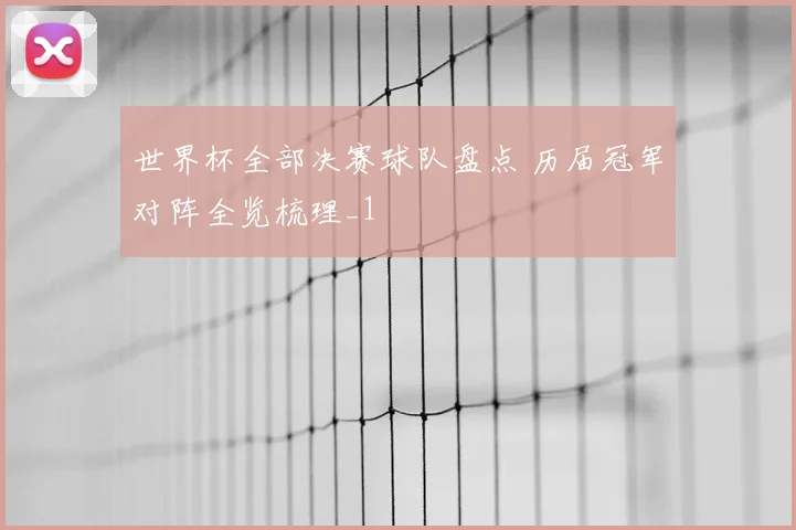 世界杯全部决赛球队盘点 历届冠军对阵全览梳理_1